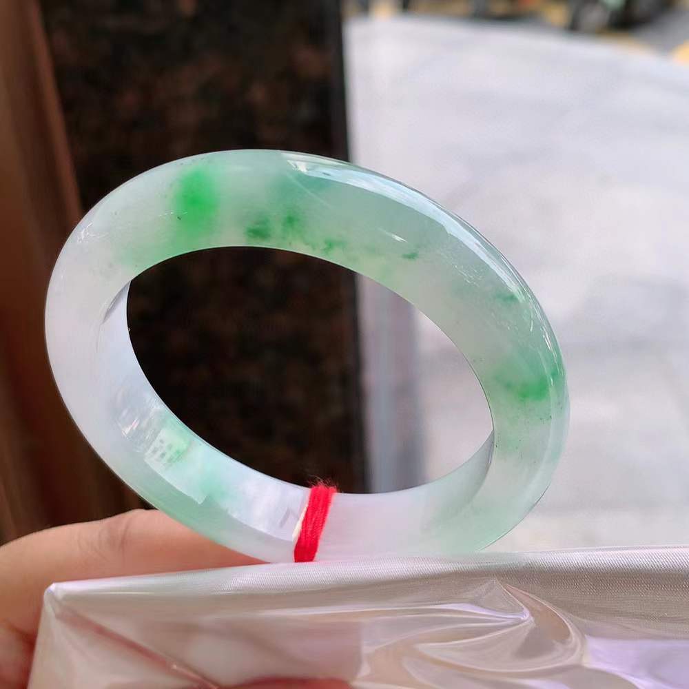 正圈冰阳绿翡翠手镯