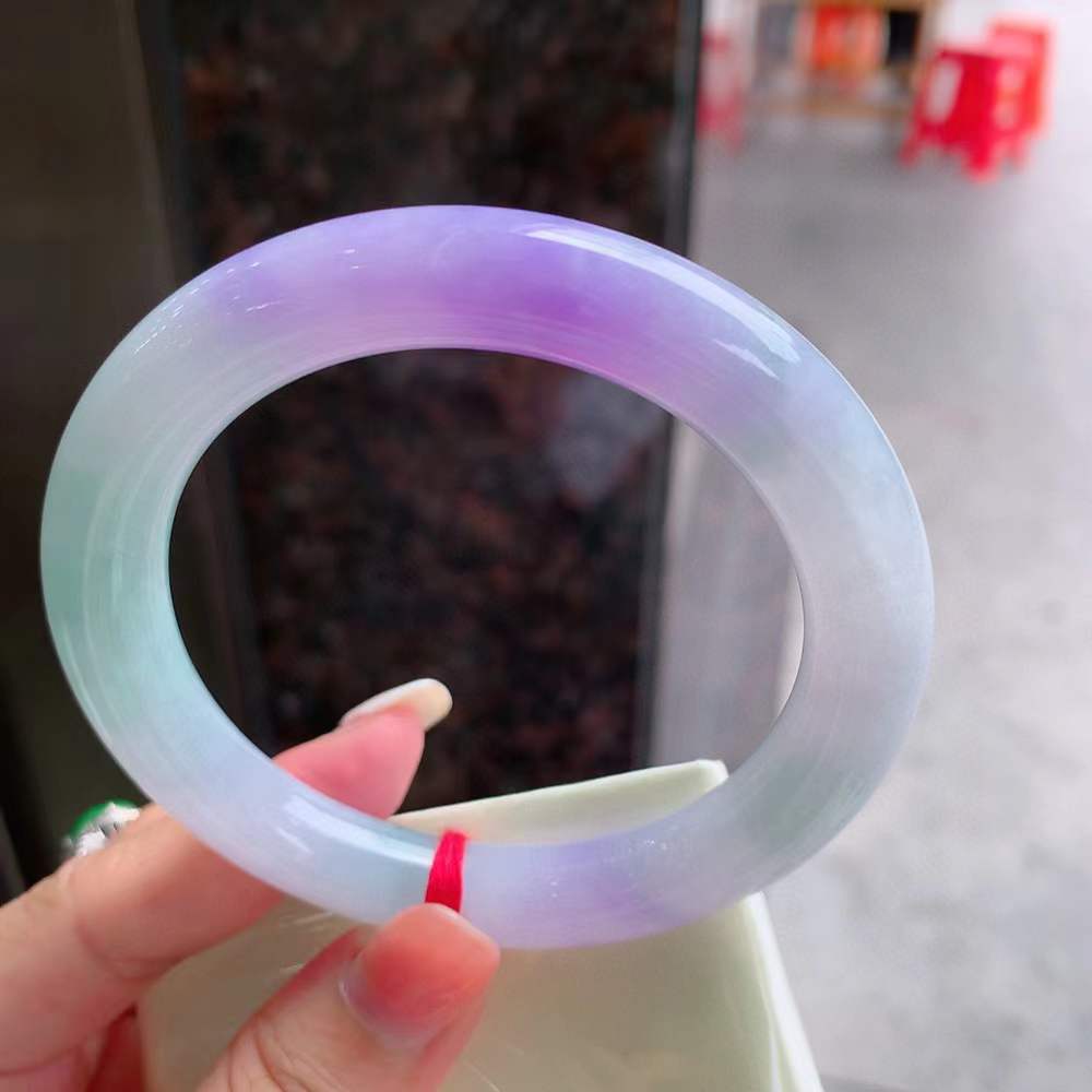 正圈冰阳绿翡翠手镯