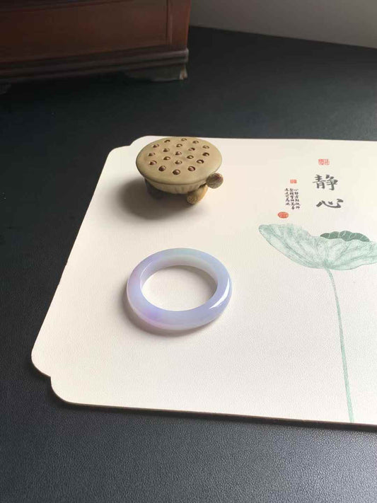 紫罗兰正圈翡翠手镯