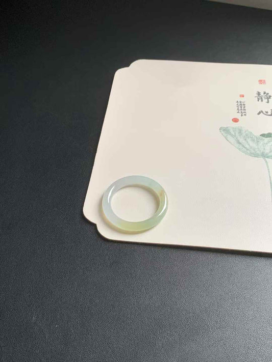 冰糖黄圆条翡翠手镯