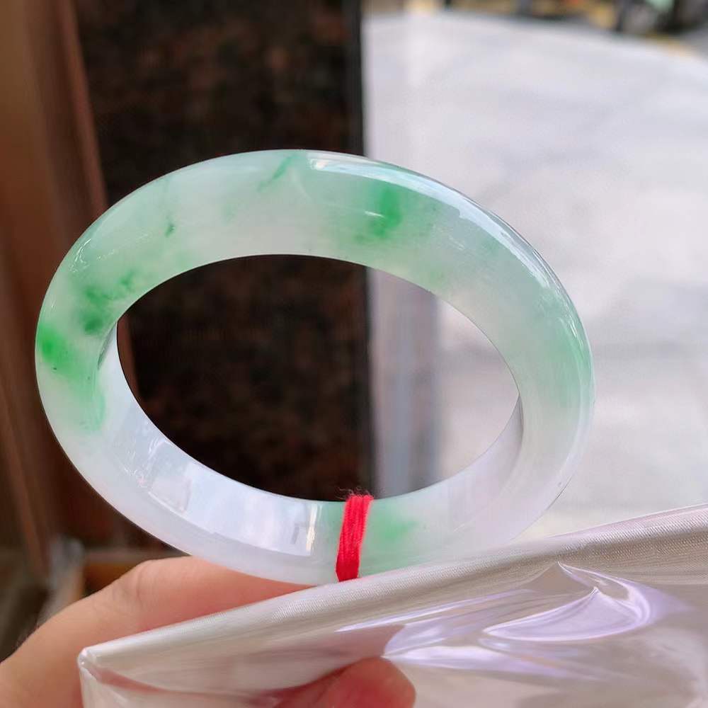 正圈冰阳绿翡翠手镯