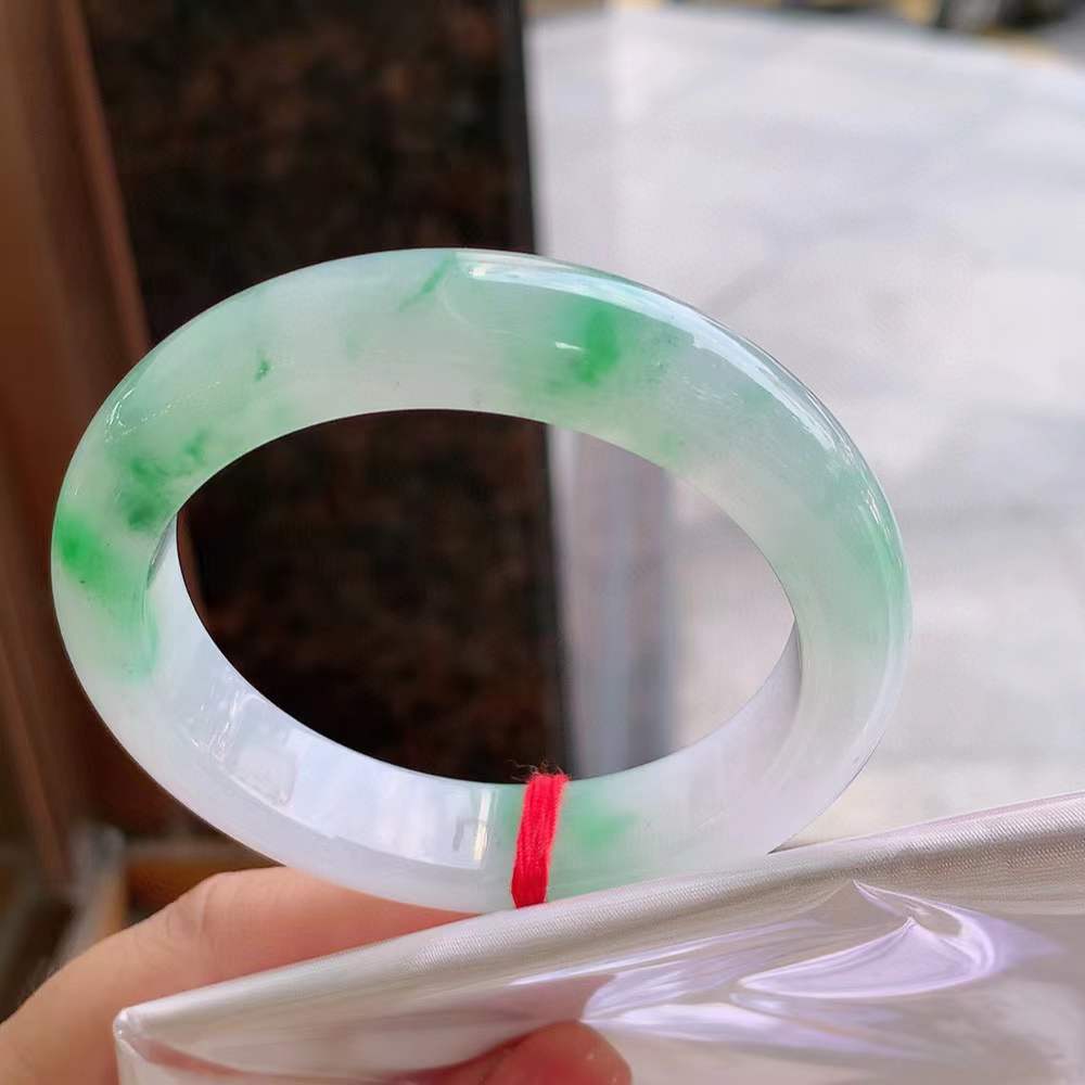正圈冰阳绿翡翠手镯