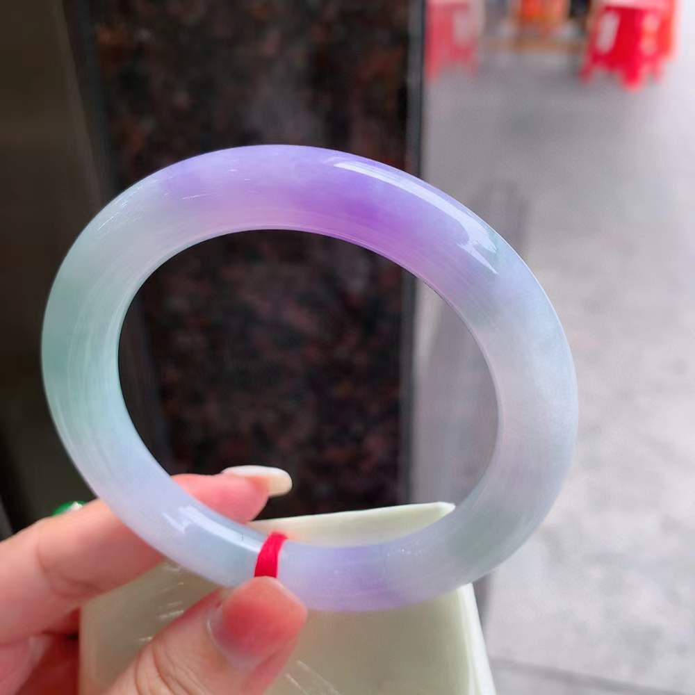 正圈冰阳绿翡翠手镯