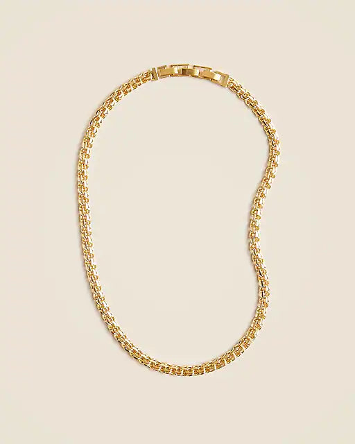 Metallic Rope Chain Necklace For Women